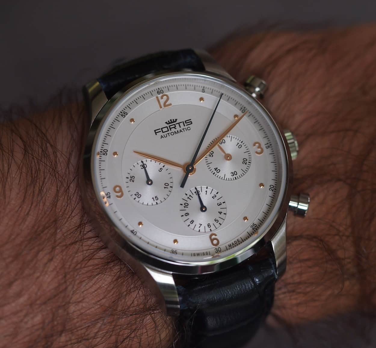 Fortis Tycoon on the wrist