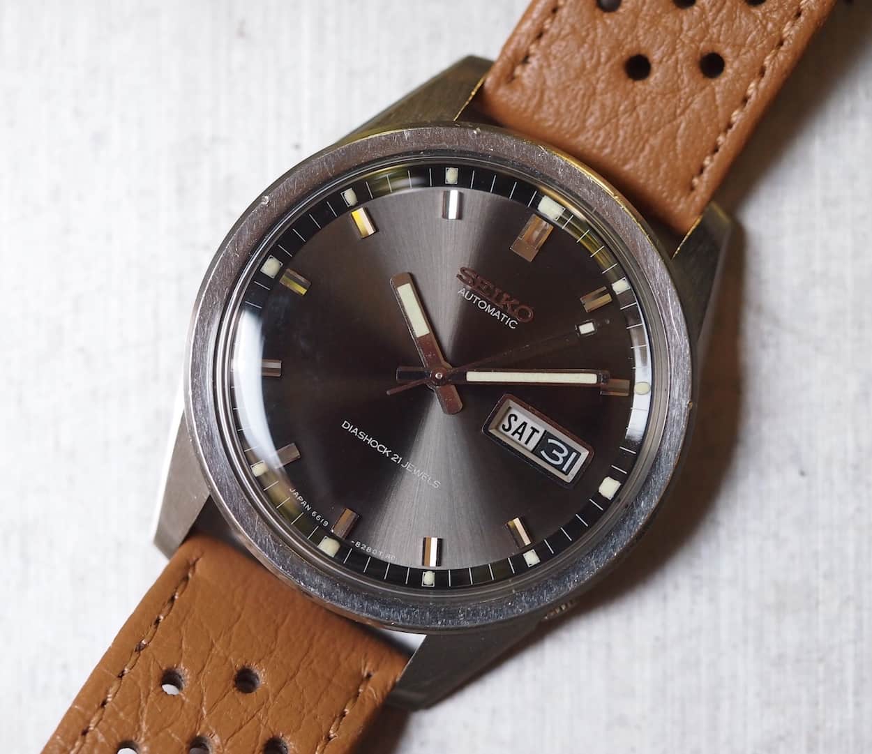 Seiko Sportsmatic dial