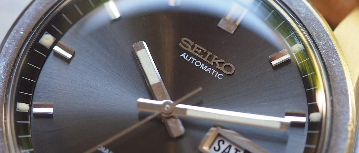 Seiko Sportsmatic inner bezel
