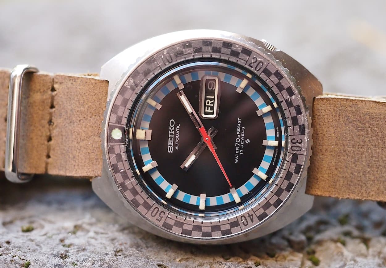 Seiko Rally Diver date window