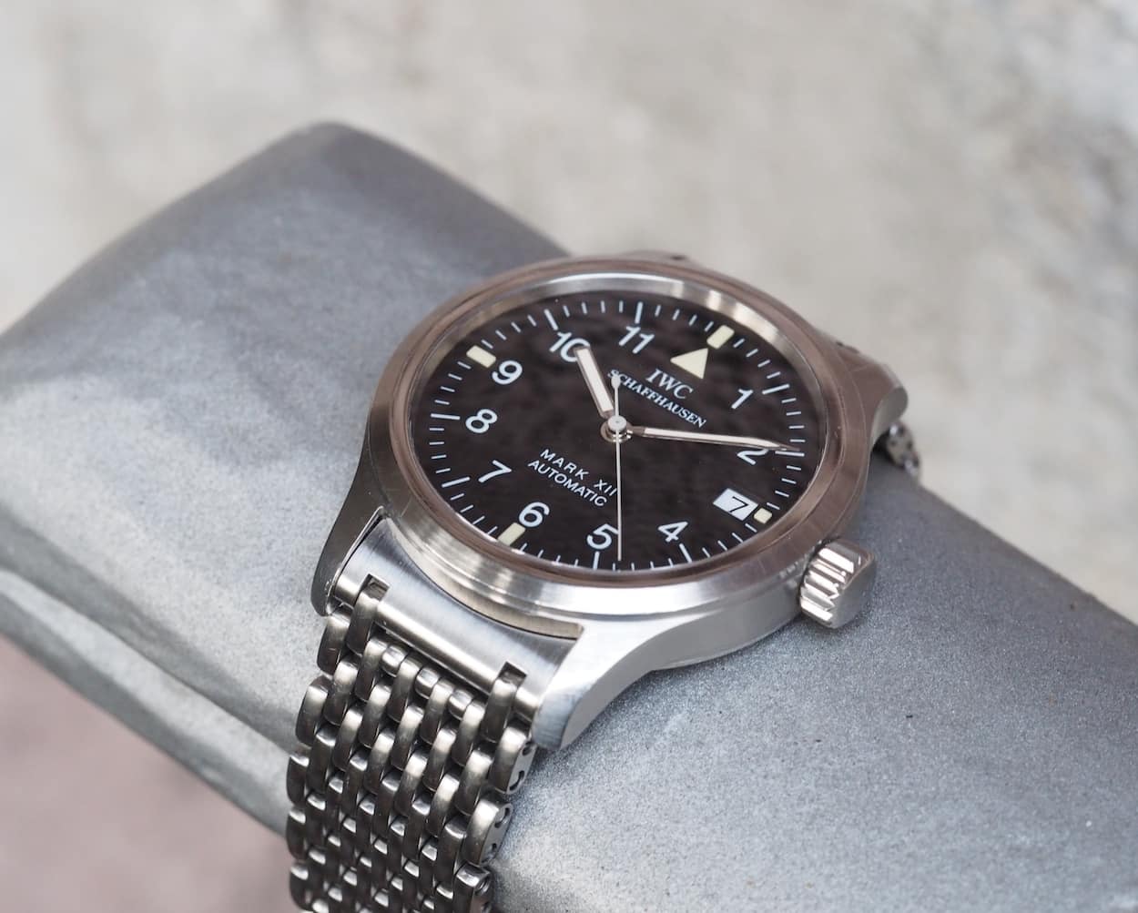 IWC Mark XII needle sweep hand