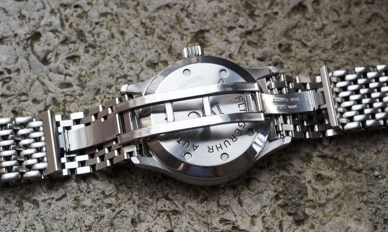 IWC Mark XII butterfly clasp