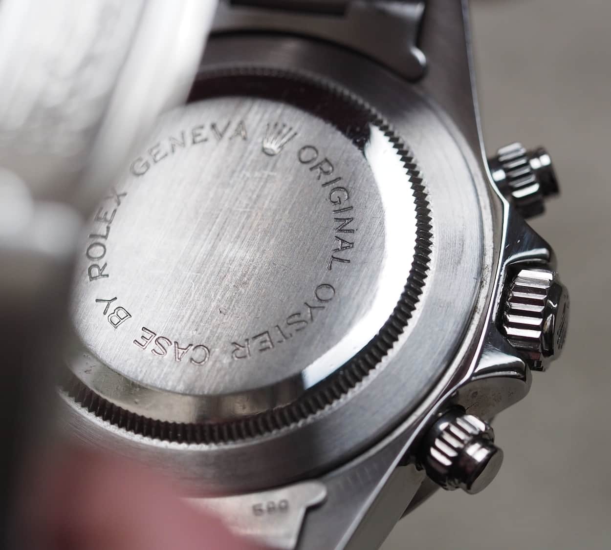 Tudor Big Block case back