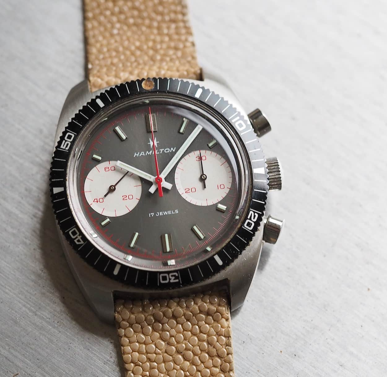 Hamilton Chrono-Diver was rated to 666 feet