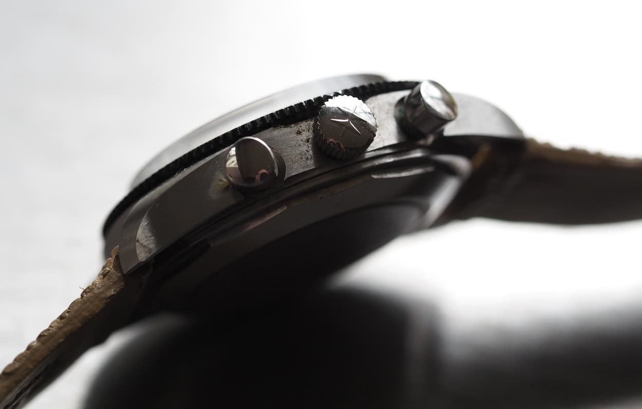 Hamilton Chrono-Diver chunky lugs