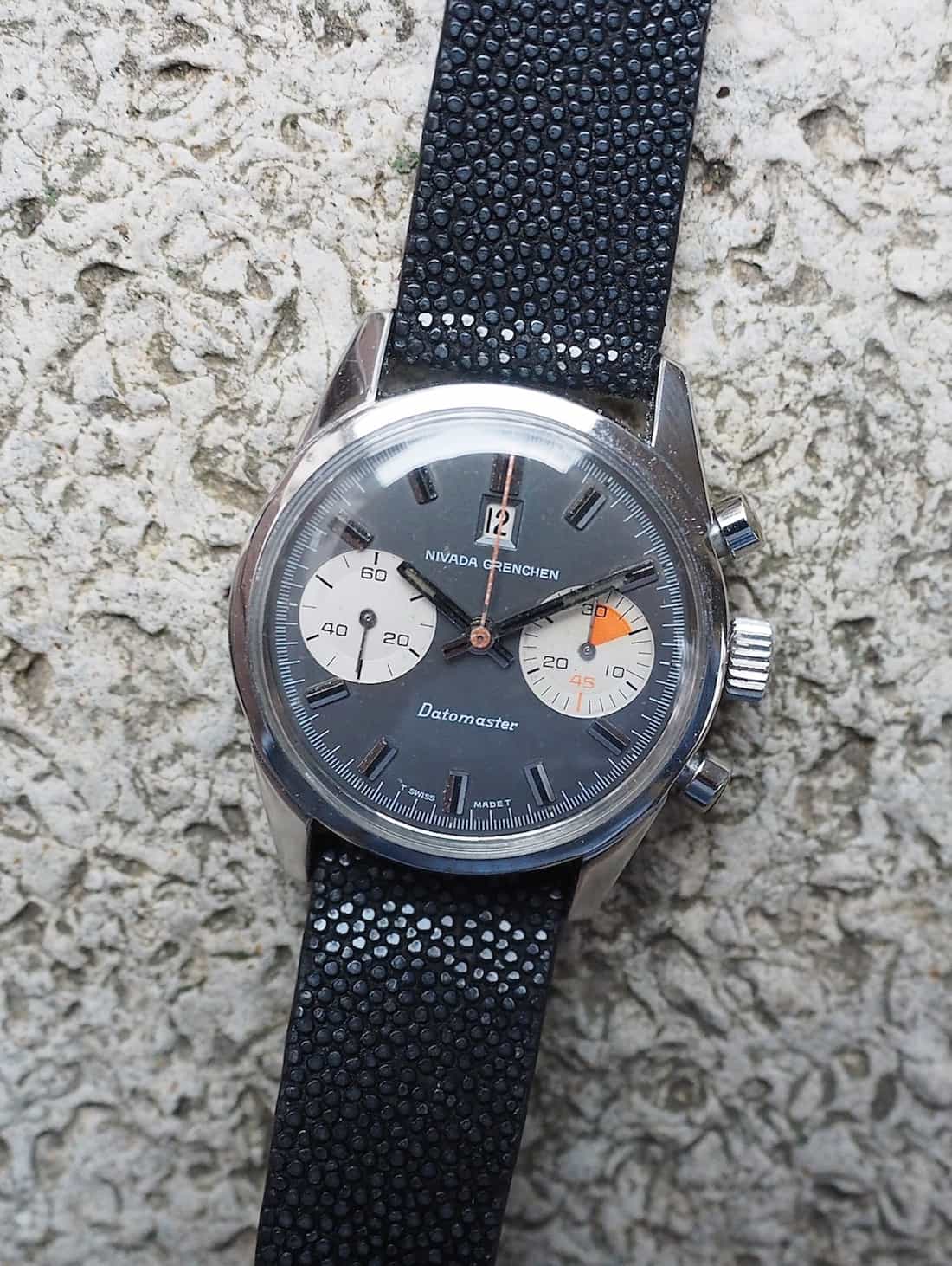 Nivada Grenchen Datomaster on stingray