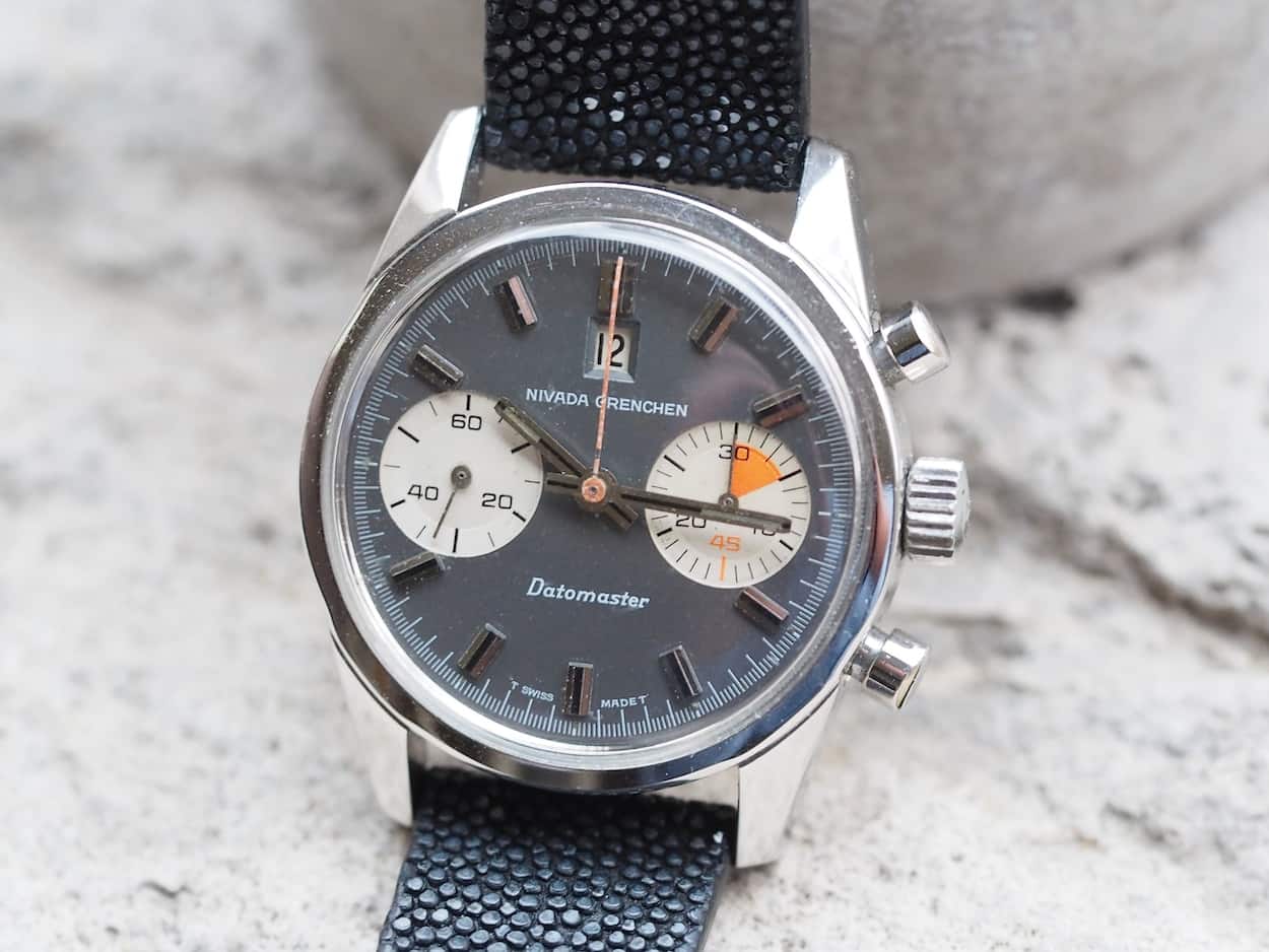 Nivada Grenchen Datomaster nice lugs