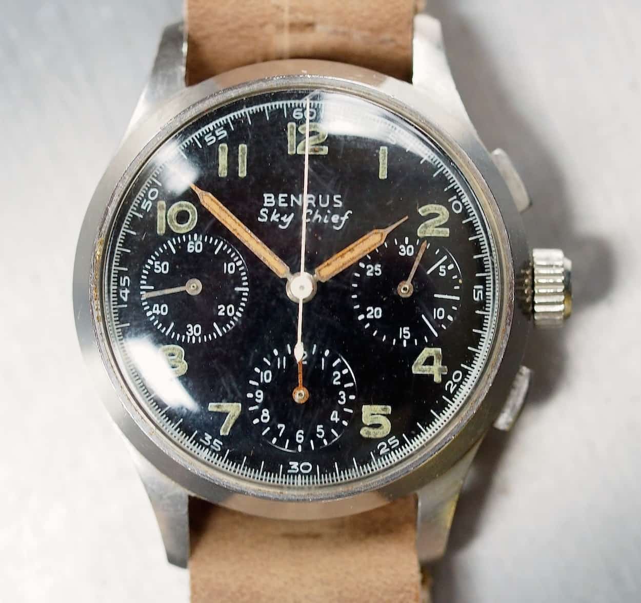 Benrus Sky Chief head on