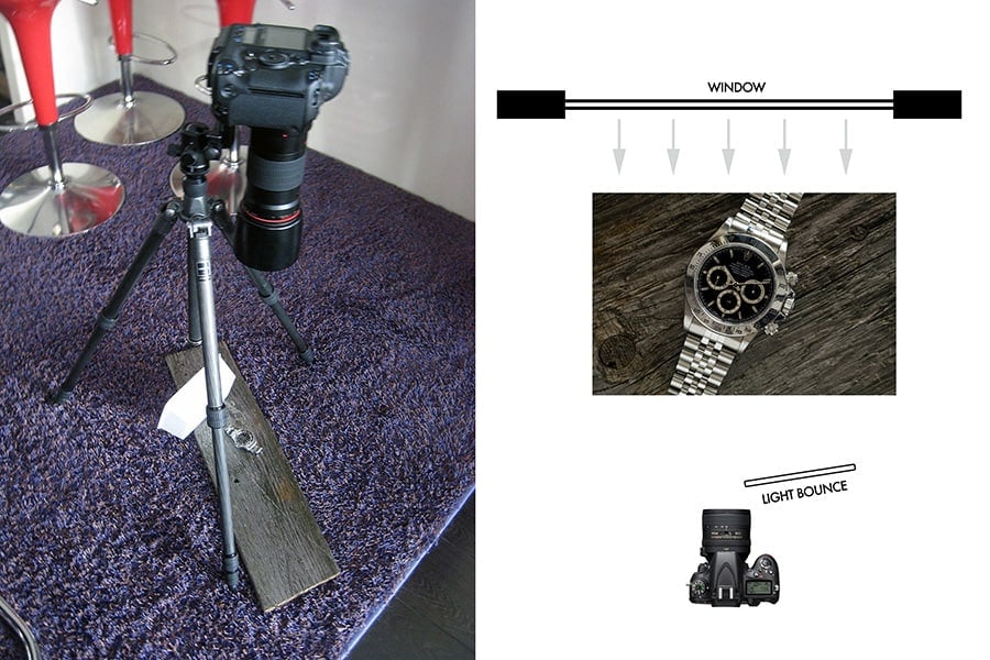 Photo set-up - Watch Photography