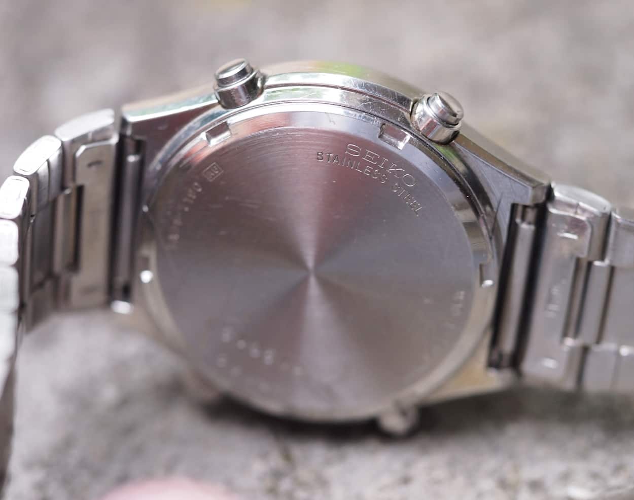 Seiko 7A38 case back