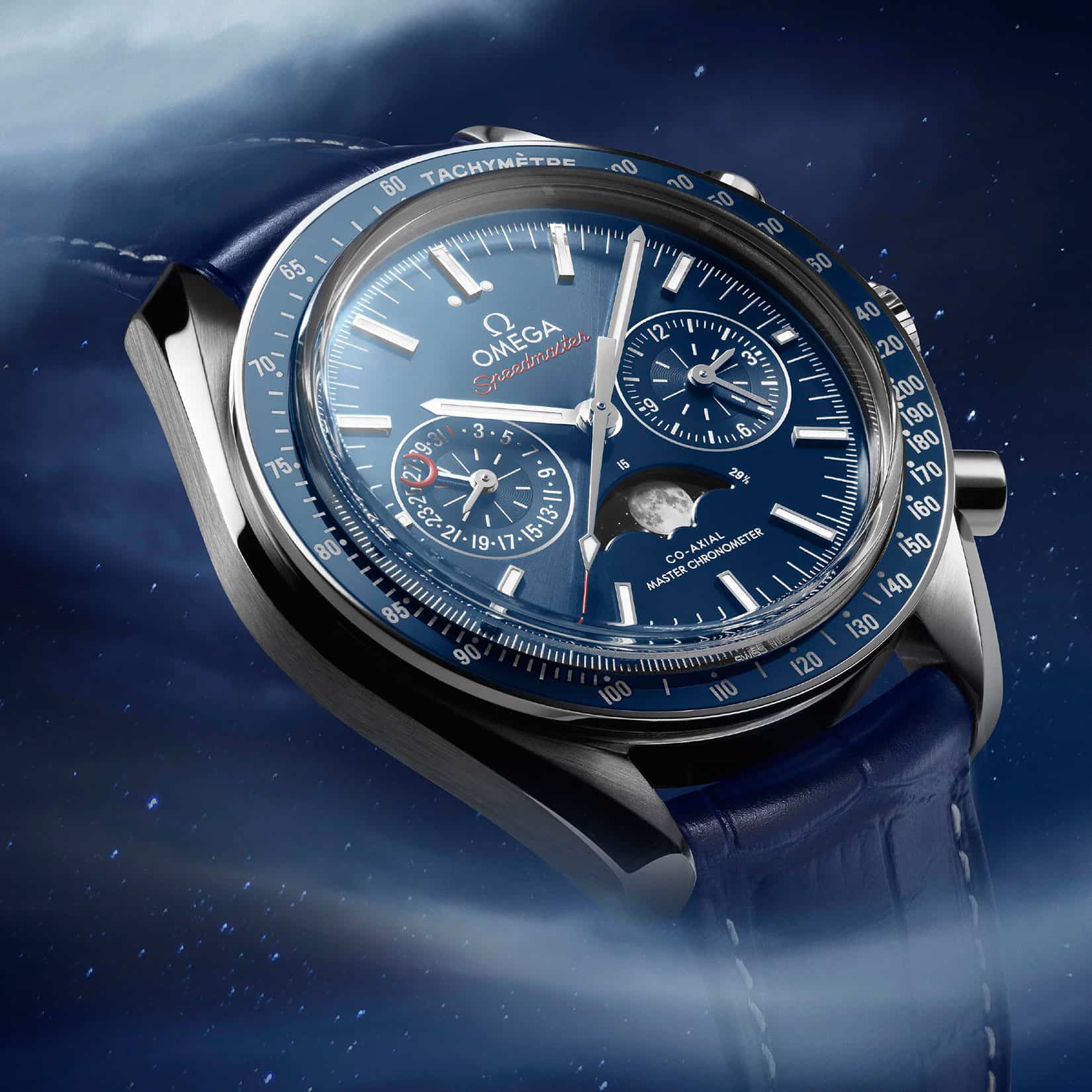 Omega Speedmaster Moonphase Chronograph Master Chronometer