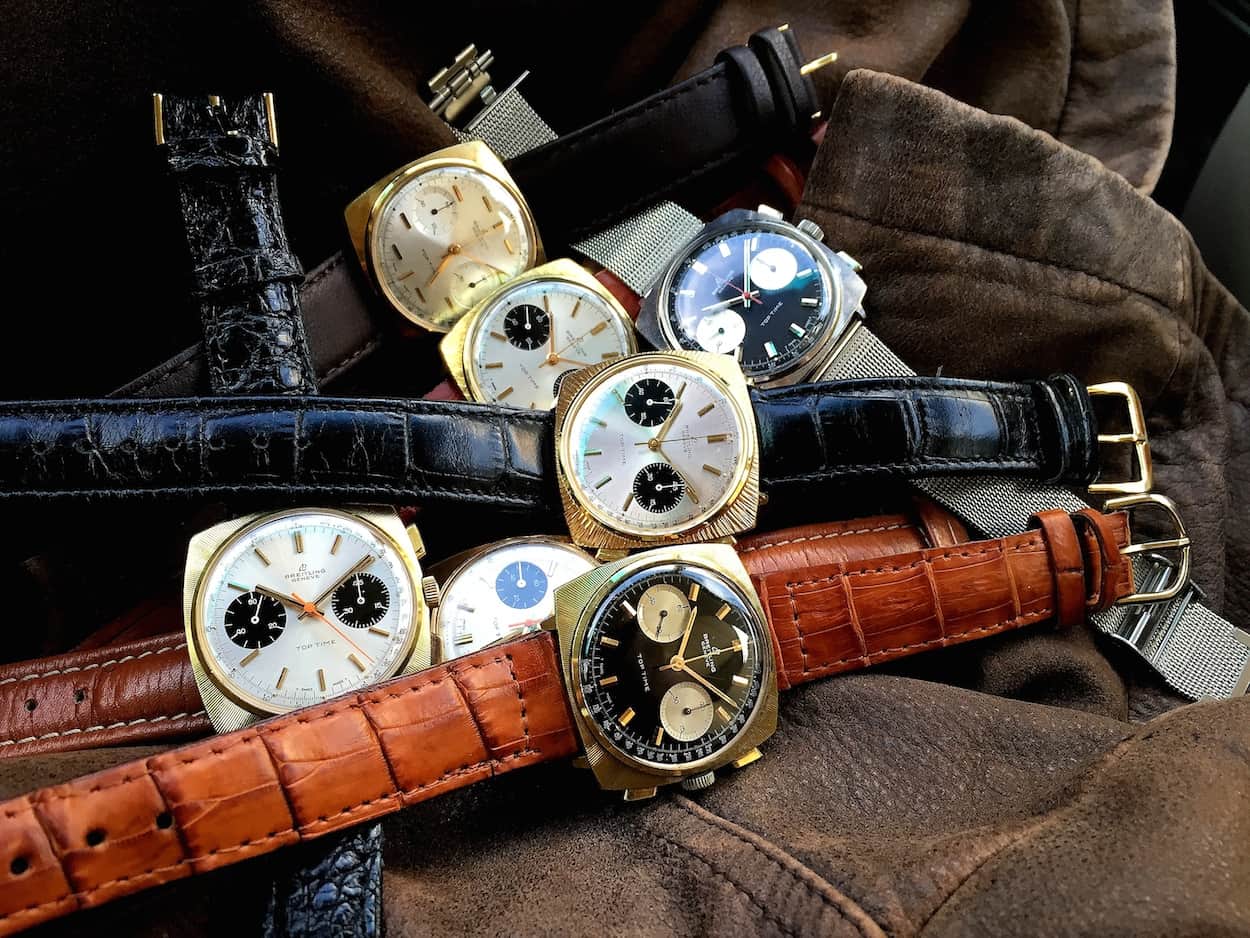 Square-cased 1960's Top Times