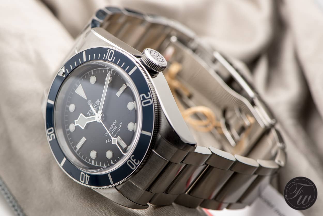 Tudor Black Bay in Midnight Blue
