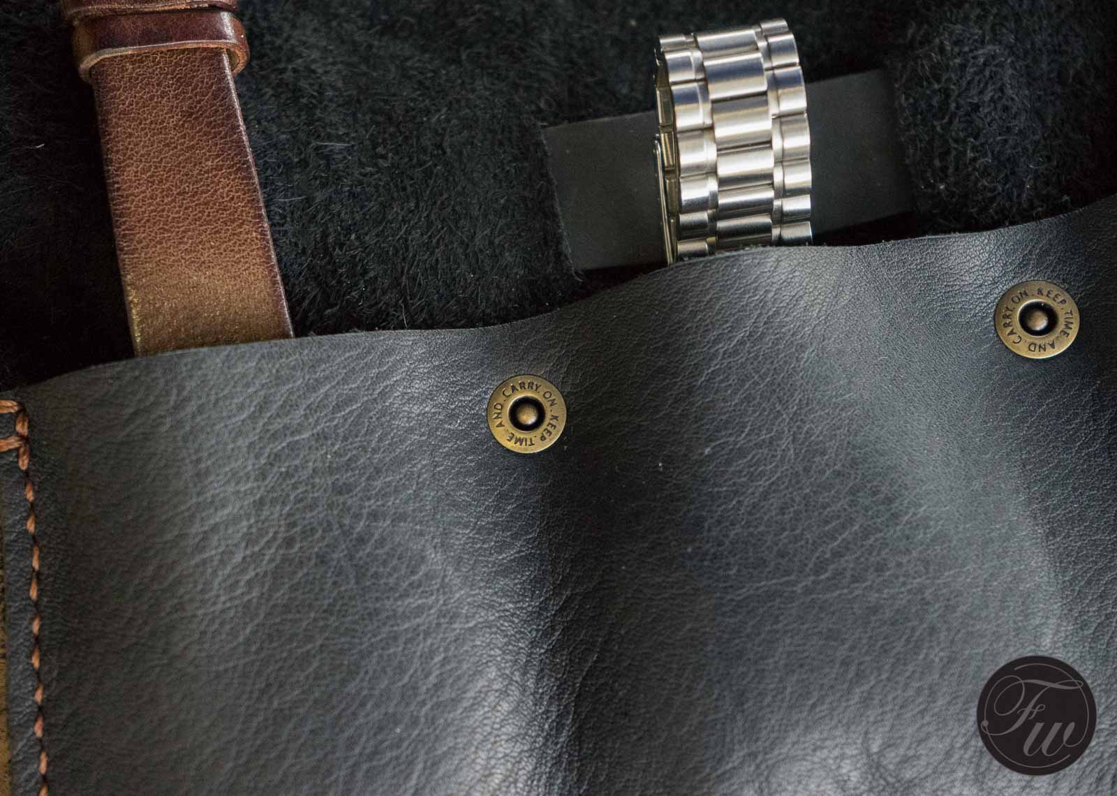 Leather Watch Roll