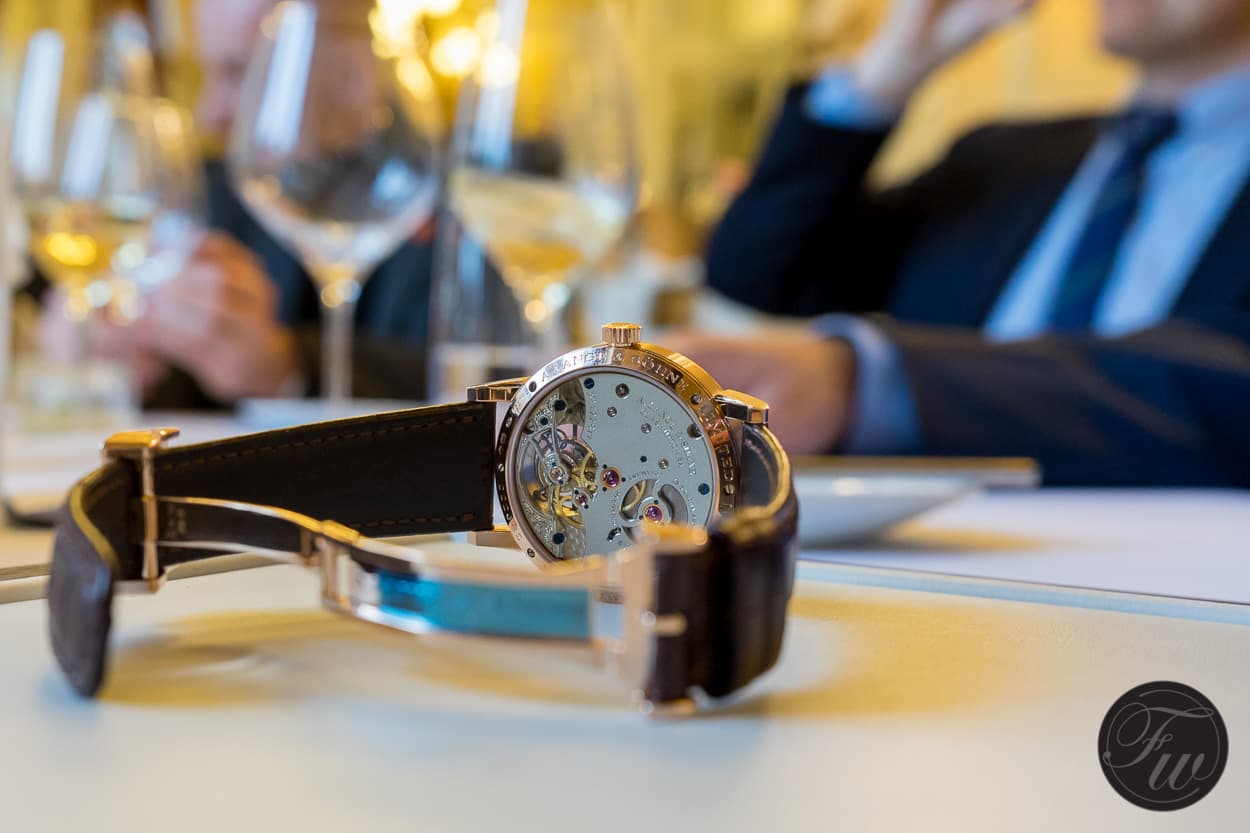 Lange 1815 Tourbillon Handwerkskunst