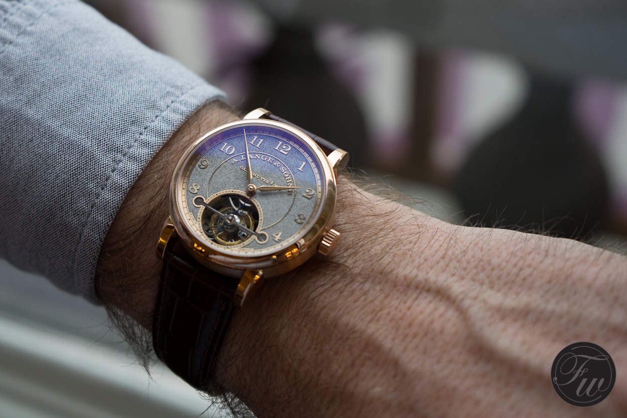 Lange 1815 Tourbillon Handwerkskunst
