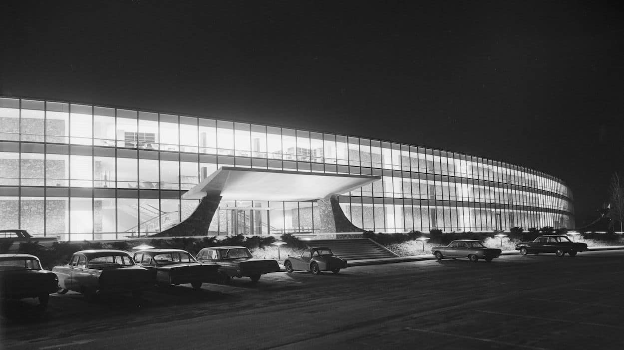 IBM's Yorktown Heights lab - so much was developed here for the space program (Photo credit: Library of Congress, Prints & Photographs Division, Balthazar Korab Archive at the Library of Congress, [LC-DIG-krb-00528])