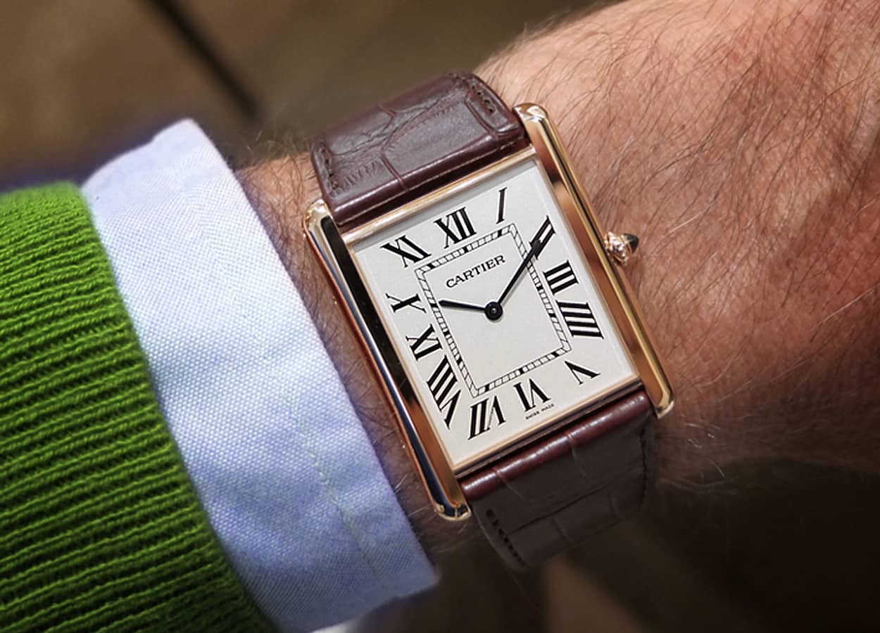 - New version of the Louis Cartier Tank XL (2013) -