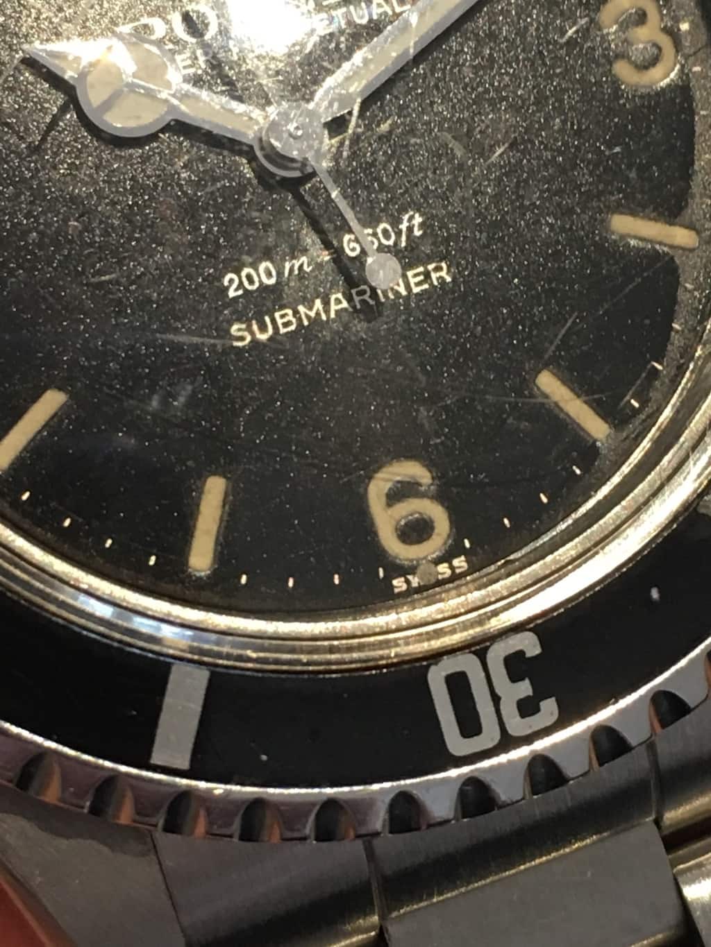 Rolex 5512 Explorer Dial