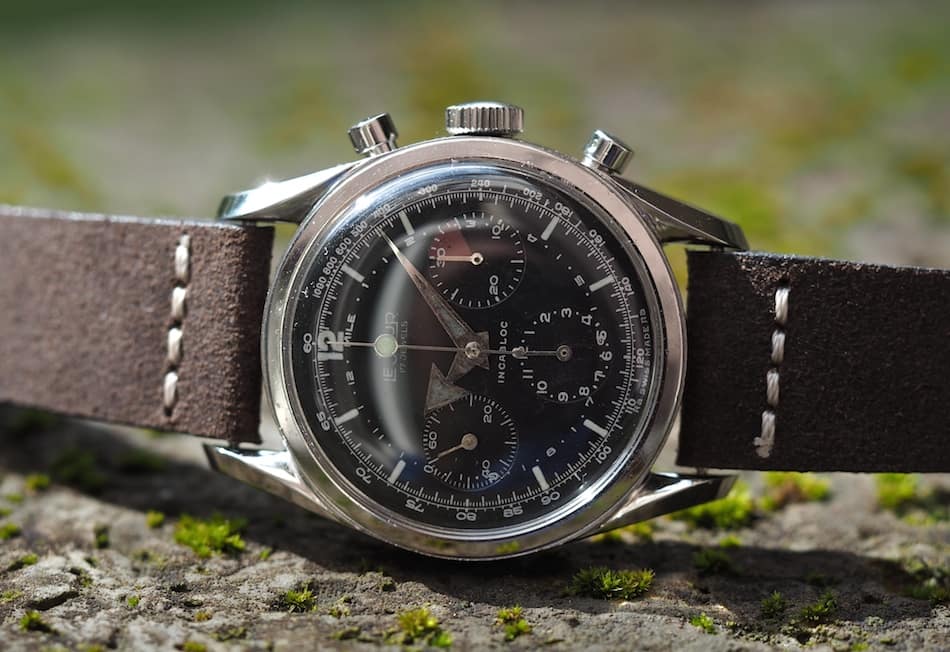 TBT LeJour Fat Arrow Chronograph with Valjoux 72