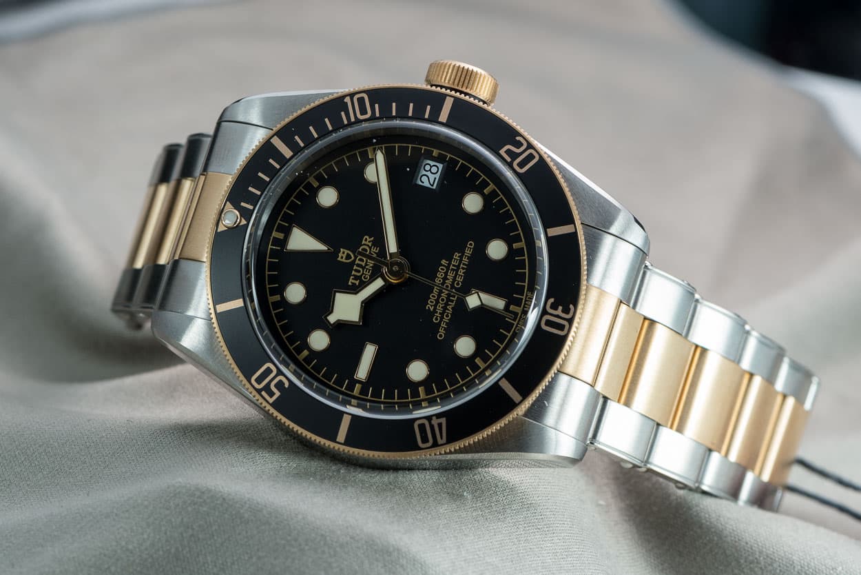 Tudor Heritage Black Bay Steel And Gold