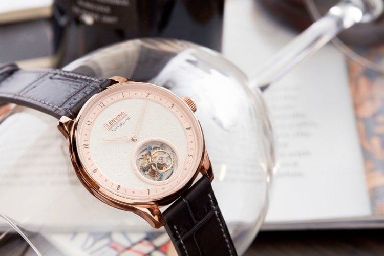 LENVINO Real Flying Tourbillon