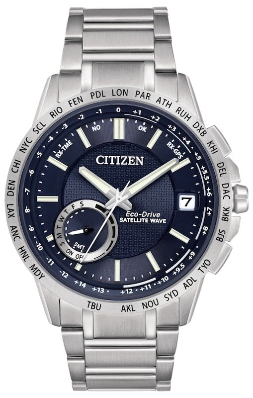 Do GPS controlled watches automatically change time zones?