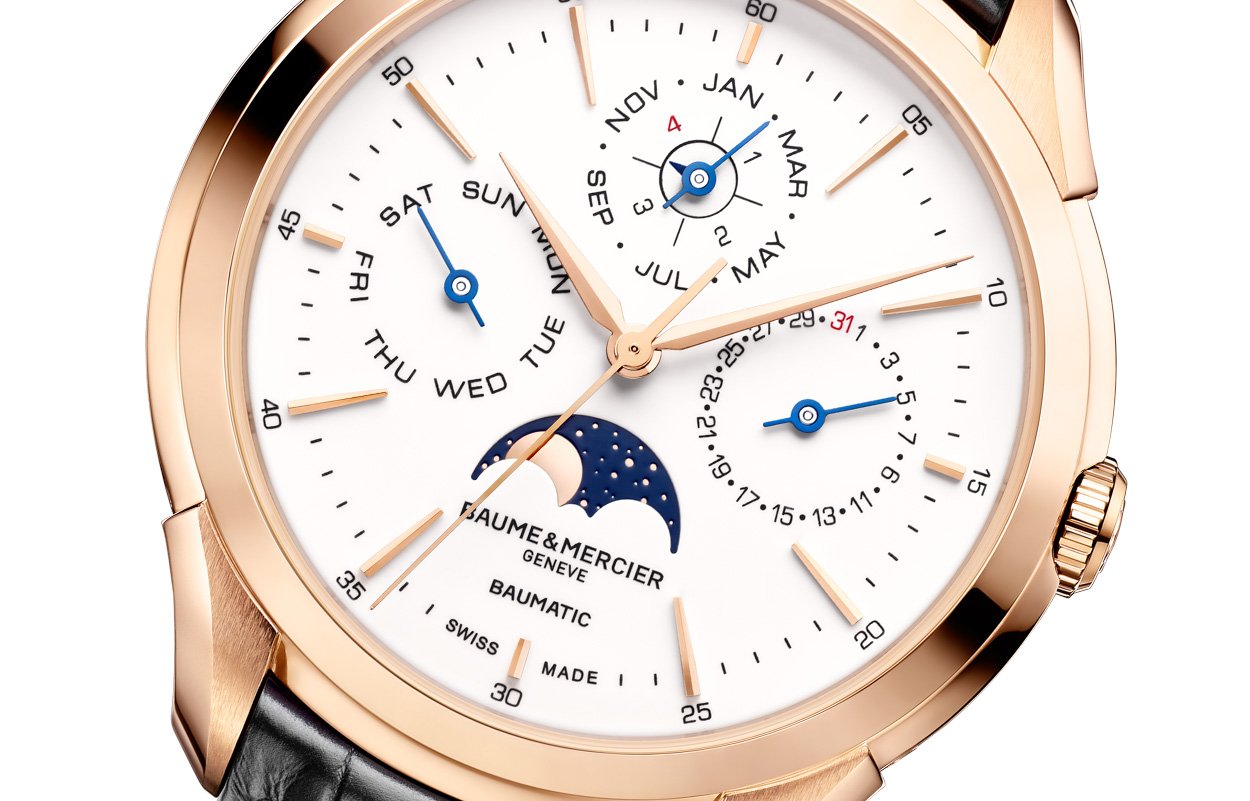 Baume & mercier clearance clifton baumatic perpetual calendar