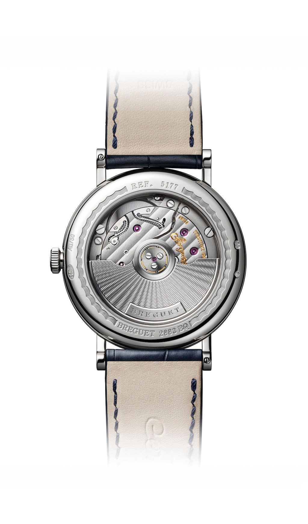 Breguet Classique 5177 Grand Feu Blue Enamel Dial