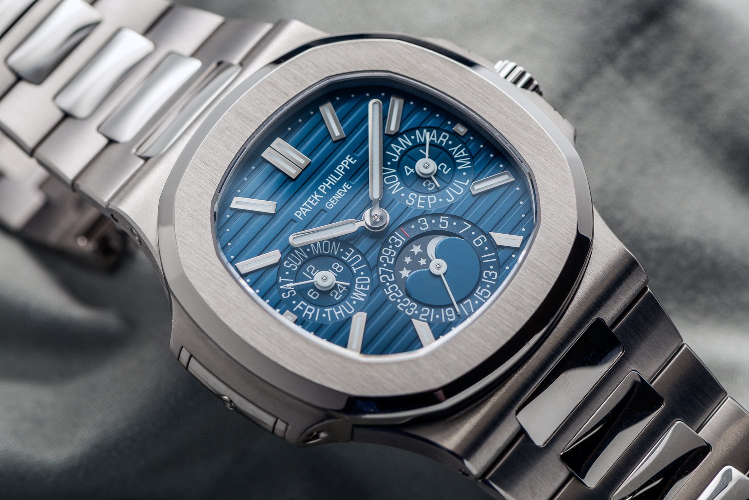 Patek Philippe Nautilus Tiffany & Co. Blue Dial 5711/1A-018– Wrist  Aficionado