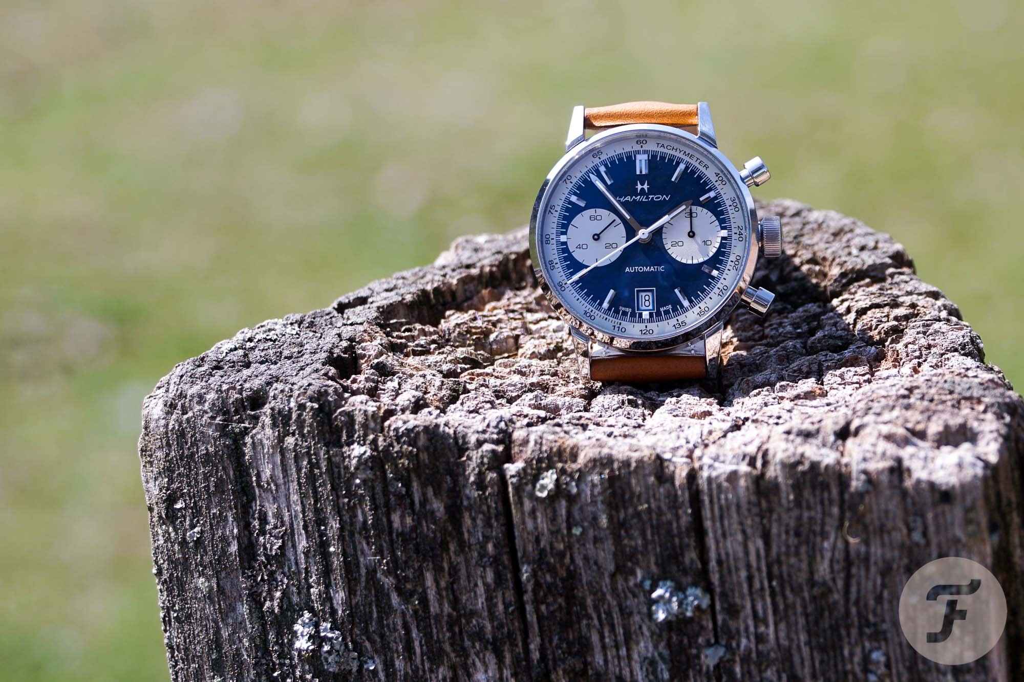 Just Out Hamilton s New Intra Matic Auto Chrono With Blue Dial