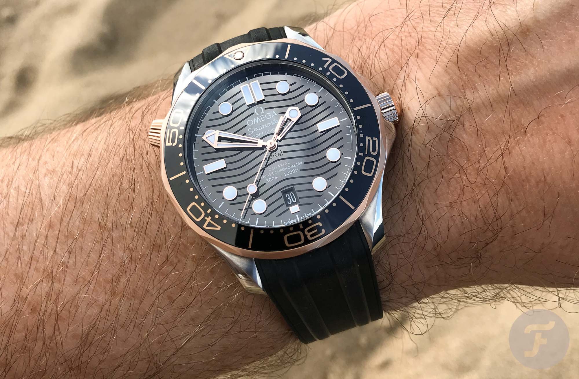 SOLD OUT: Omega Seamaster Blue Ceramic Diver 300M Co-Axial 212.30.41.2