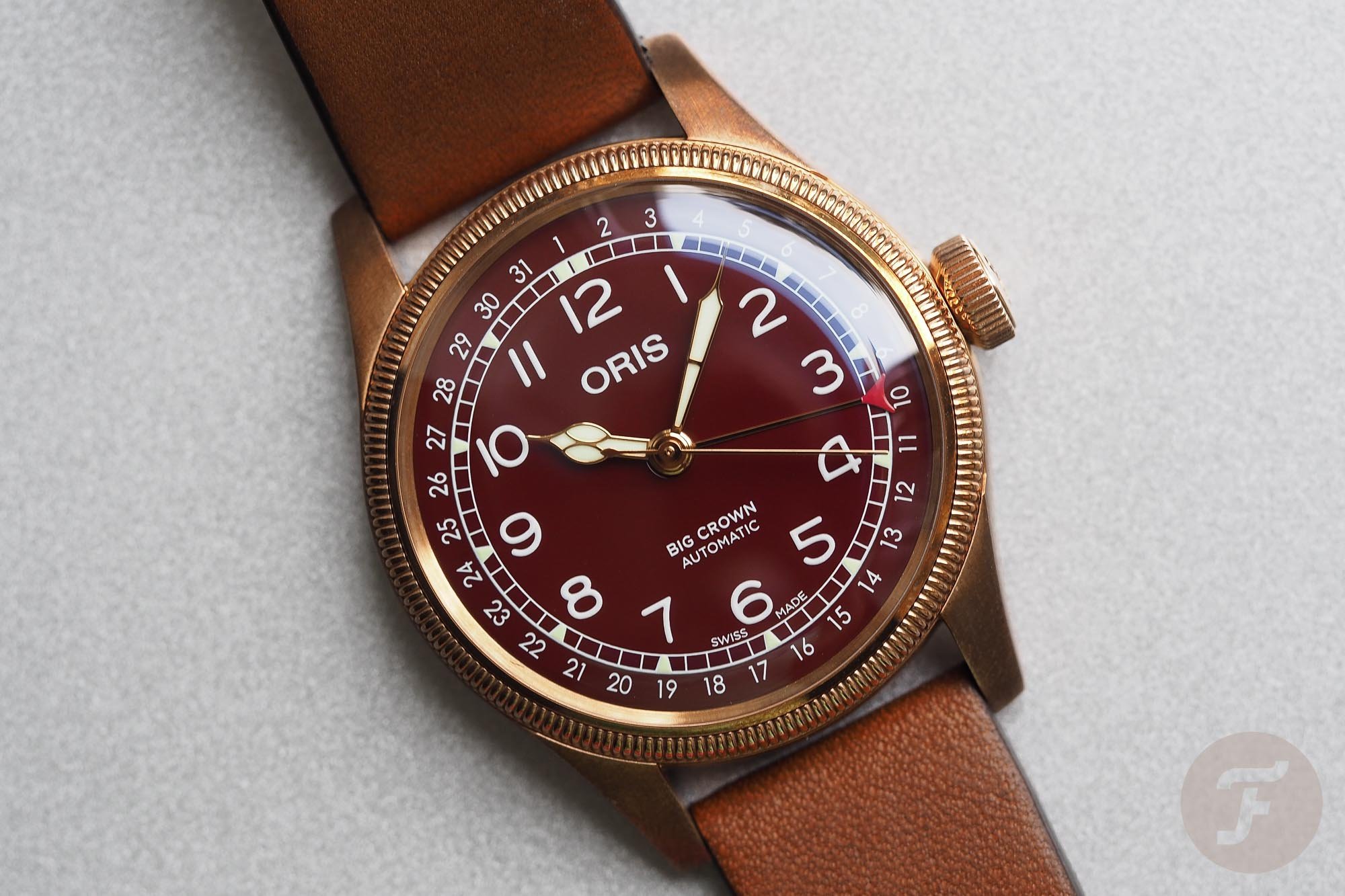 Leather strap brown - Watches - 07 5 20 58BR - Oris. Swiss Watches in  Hölstein since 1904.