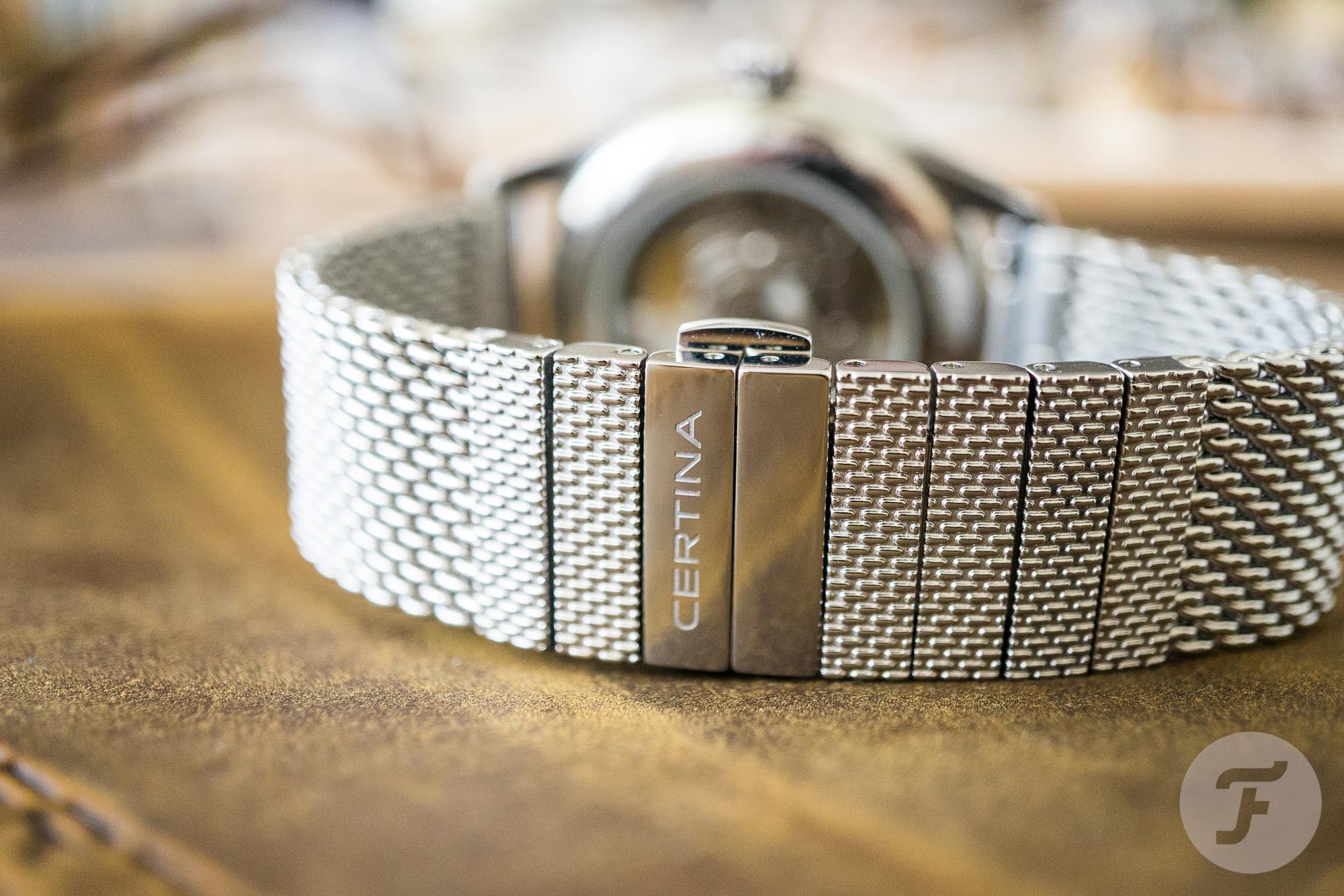 Certina mesh bracelet deals