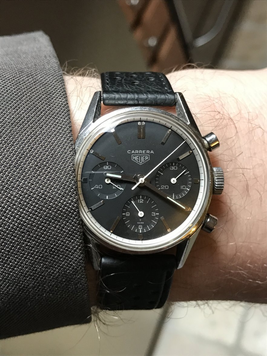 Vintage Heuer Carrera