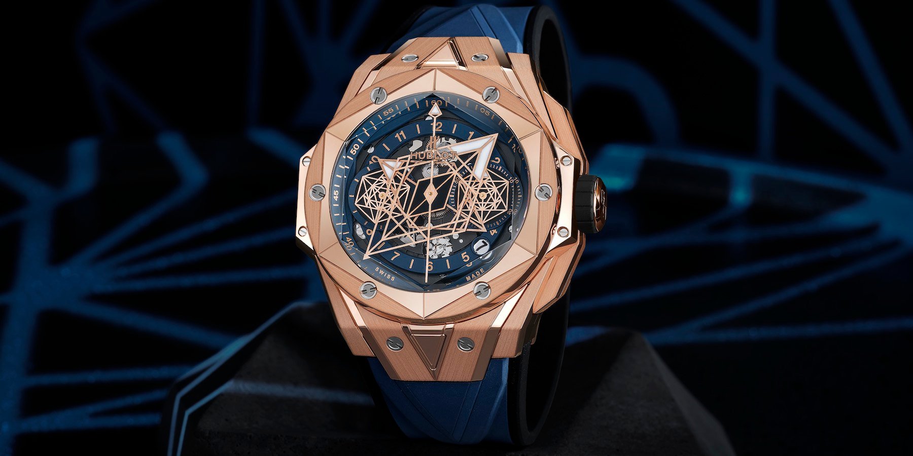 The Hublot Big Bang Sang Bleu II: A Multi-Faceted Gem