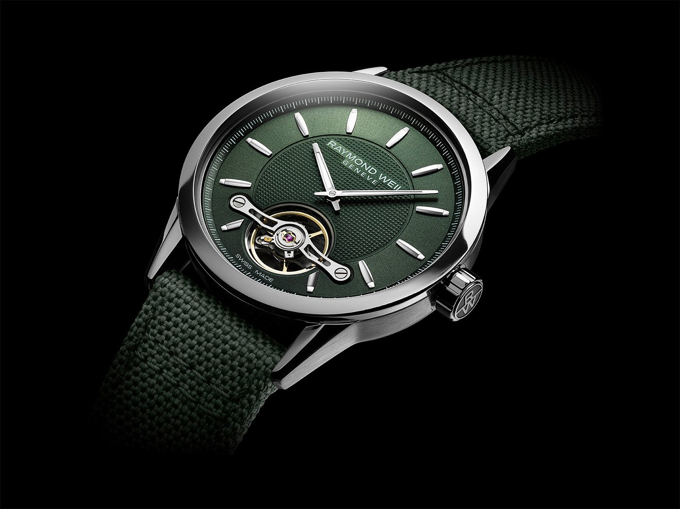 Raymond weil freelancer green deals