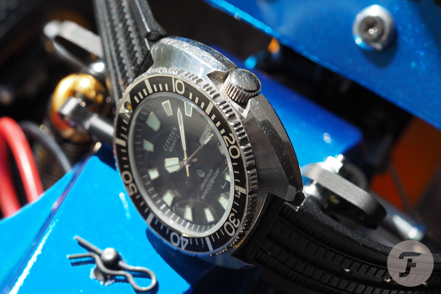 Citizen Crystron Diver 3
