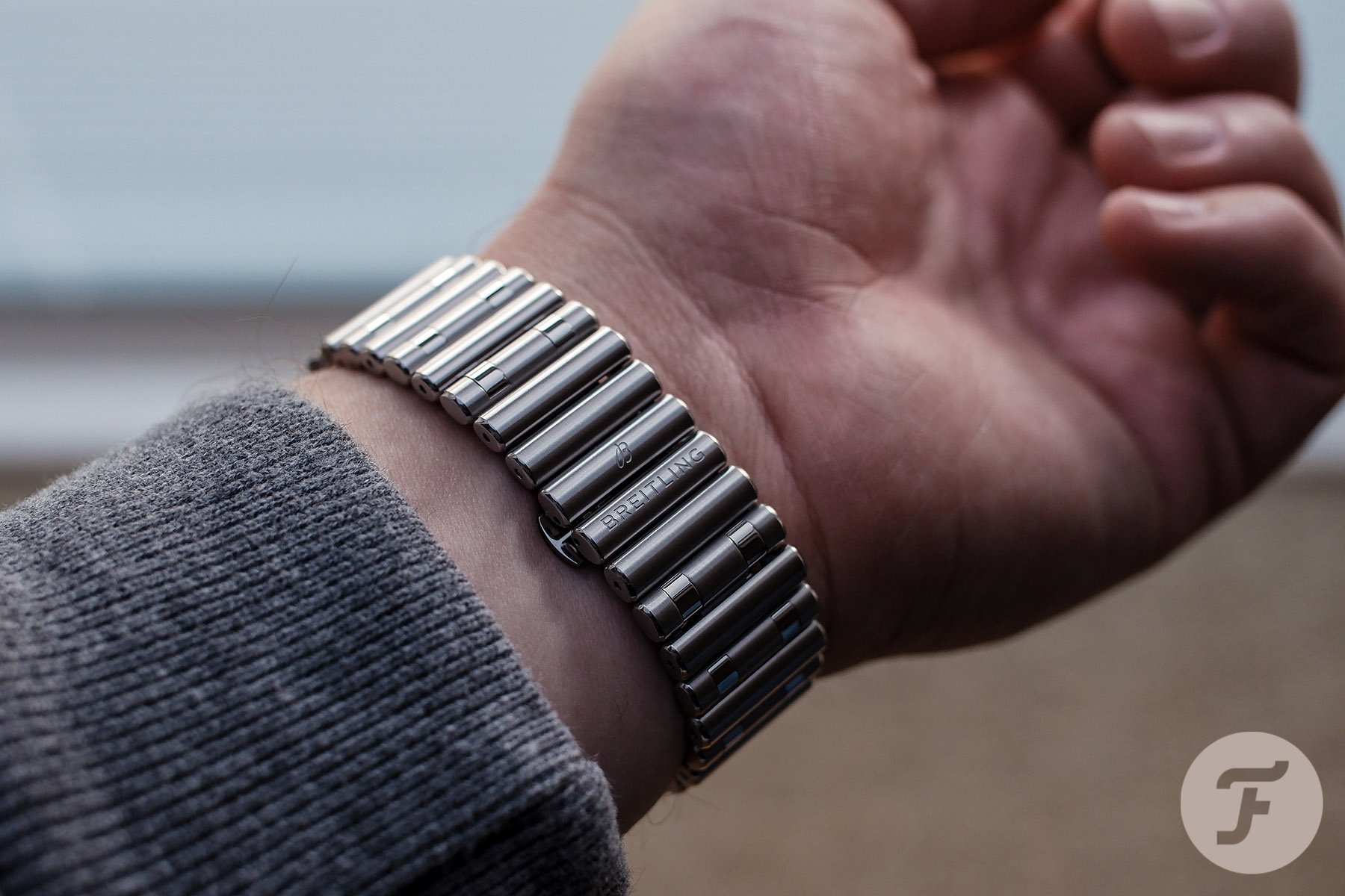 Breitling chronomat on wrist hotsell