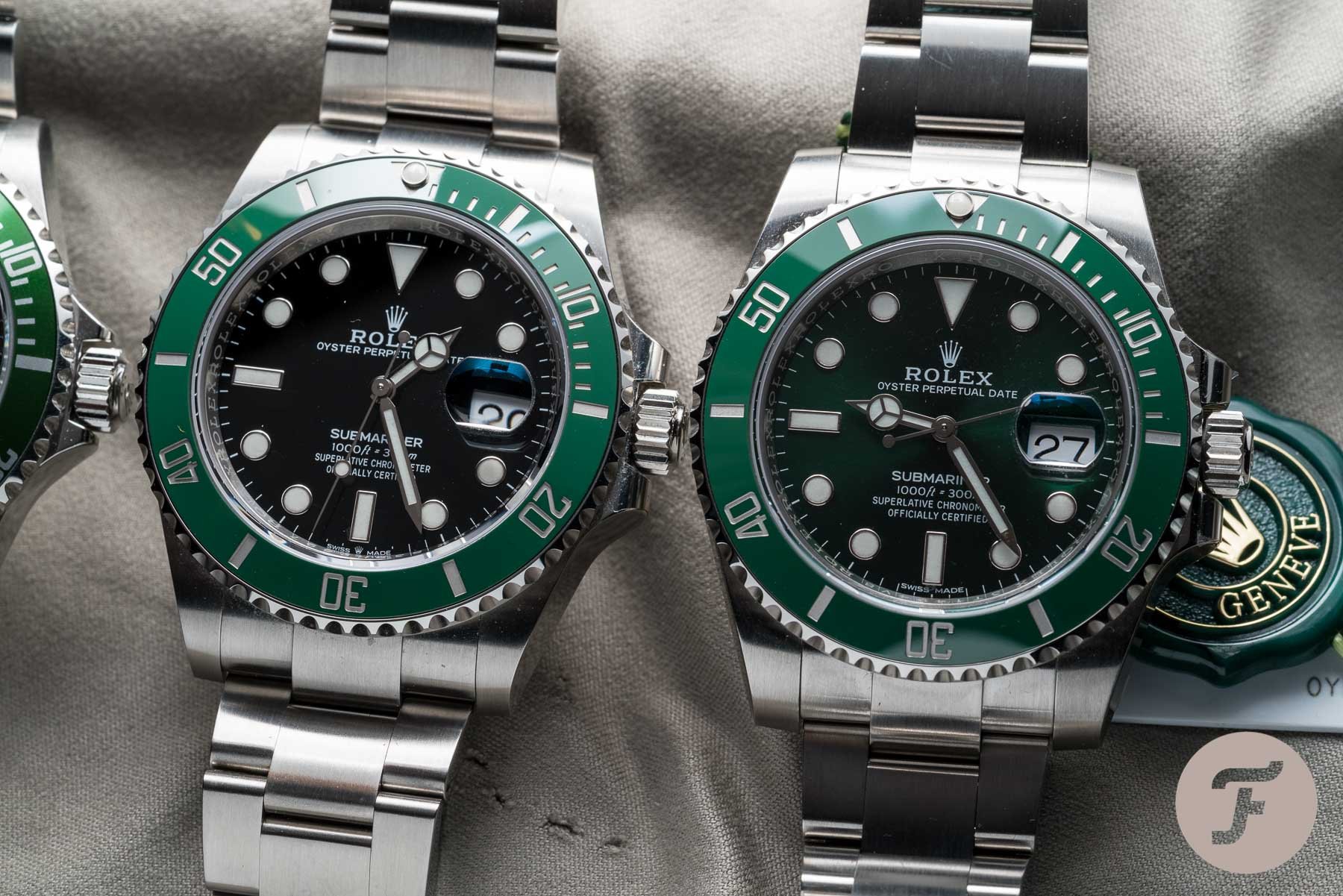 Going Green: History Of The Green Rolex Submariner references, 16610LV,  116610LV, and 126610LV - THE COLLECTIVE