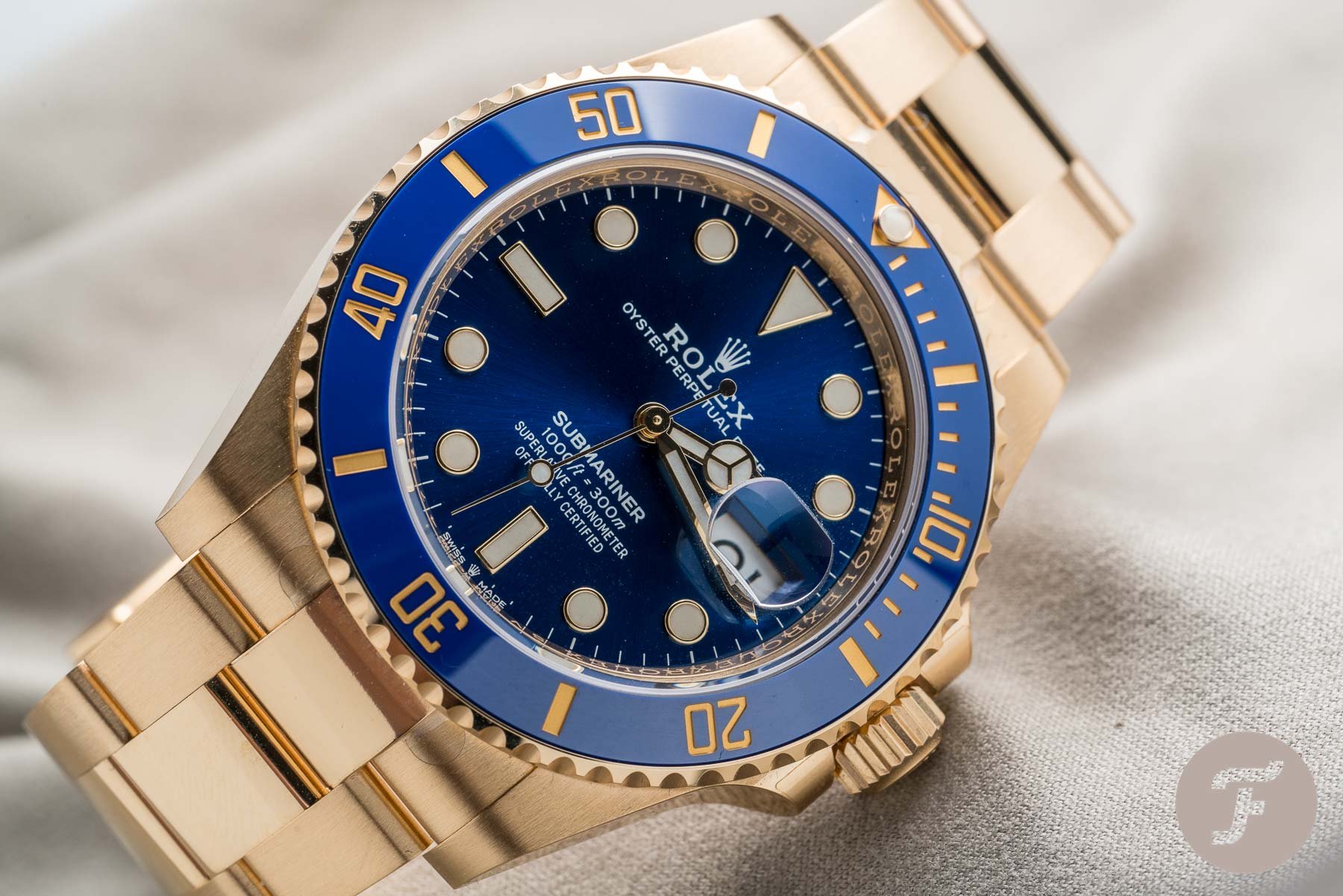 The New Rolex Submariner Date In Gold Reference 126618LB