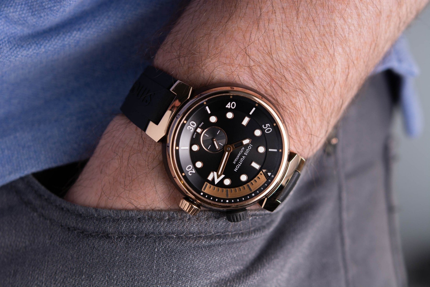 Hands-On: Louis Vuitton Tambour Street Diver Watch