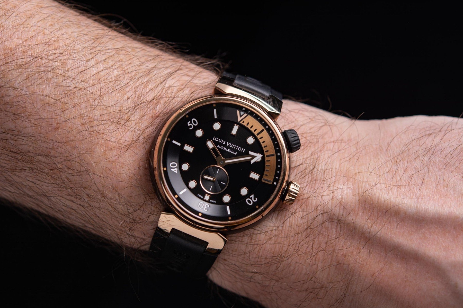 Hands-On: Louis Vuitton Tambour Street Diver Watch