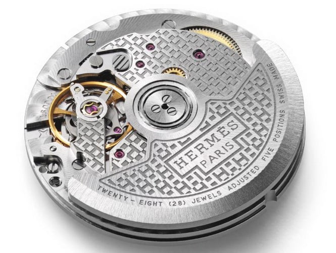 Hermès gets all sporty with the cushion-shaped H08 in titanium