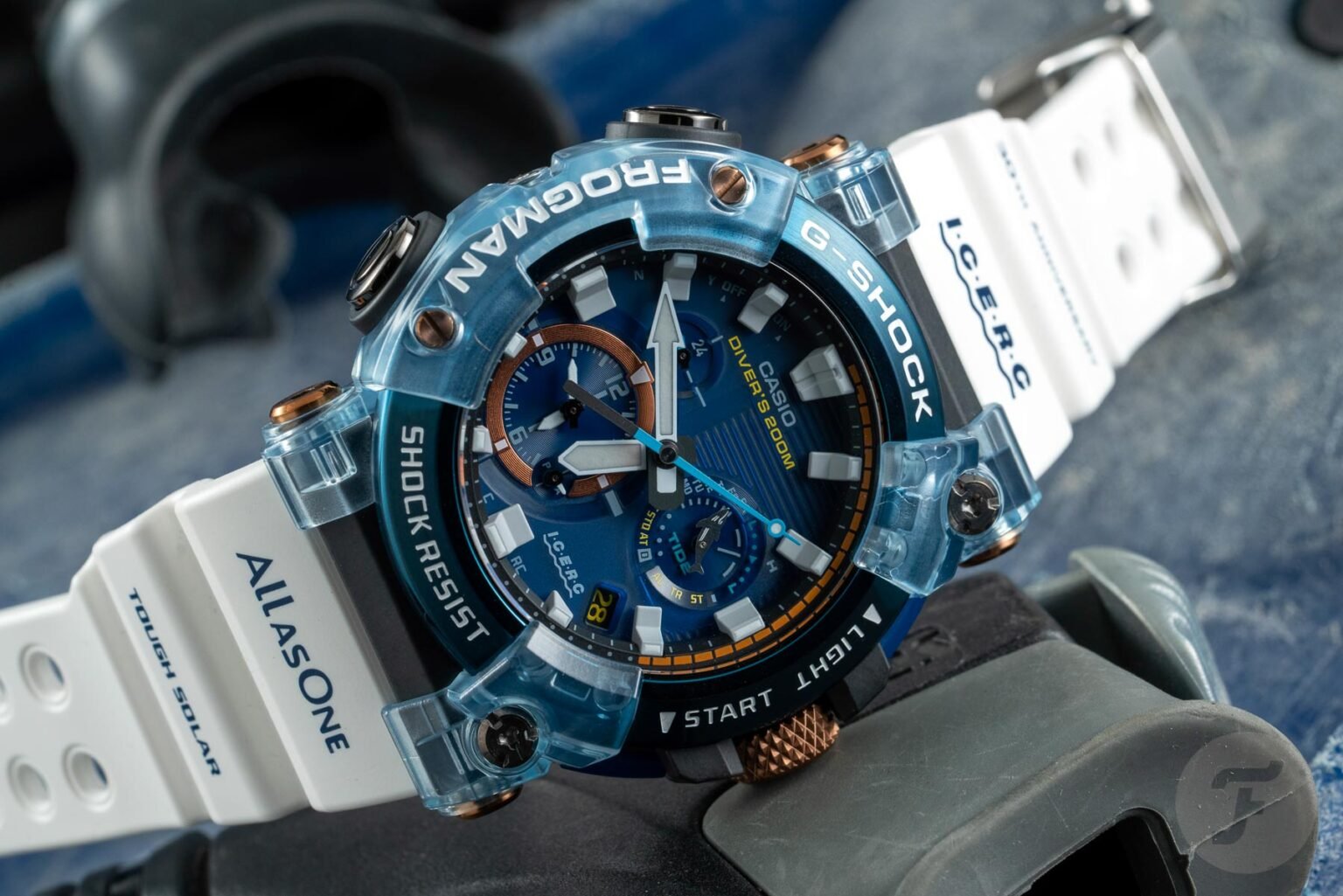 美品 G-SHOCK イルクジ フロッグマン 御蔵島 GW-202 電池交換済