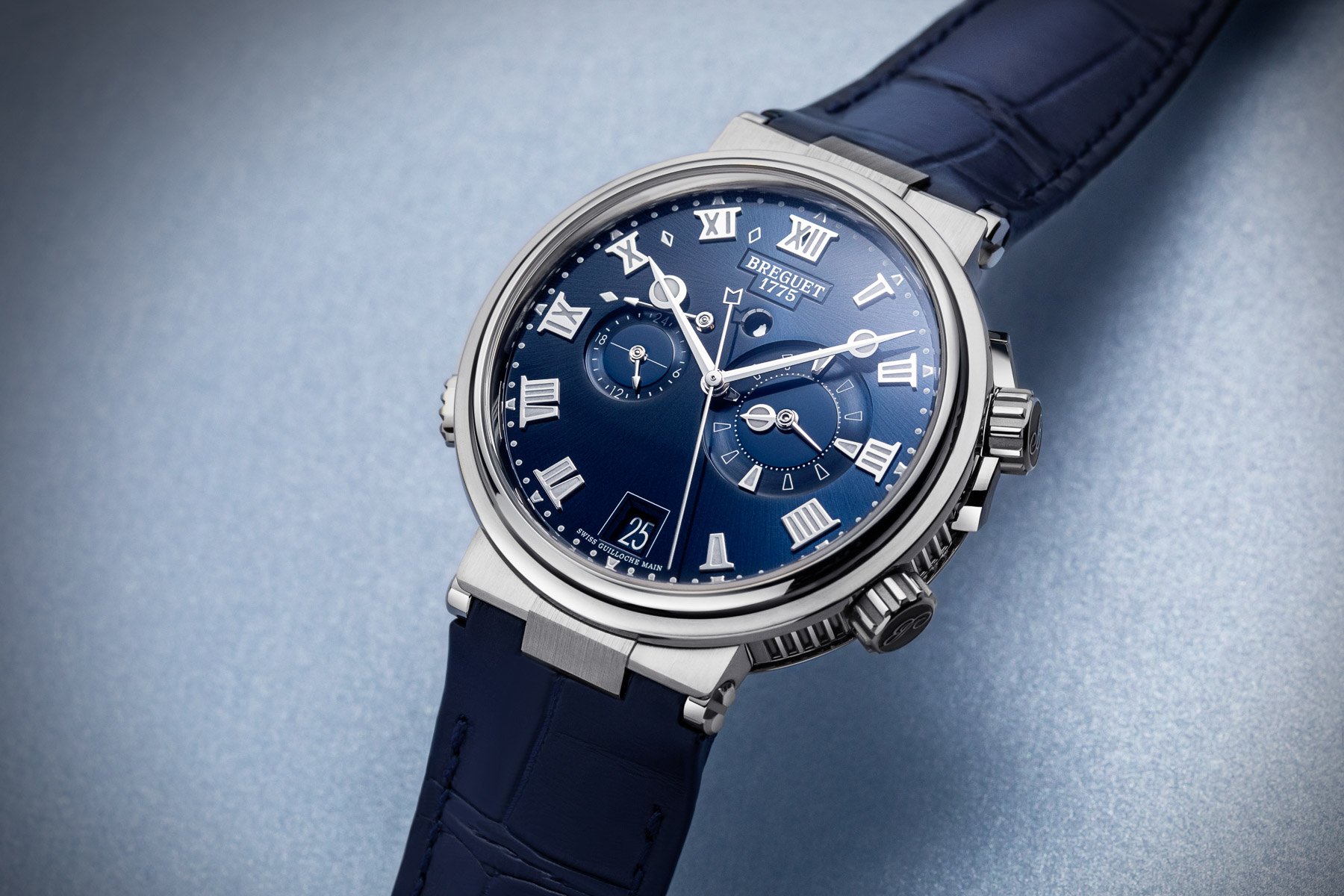 Breguet Adds New Dials To Titanium Marine Line (2021)