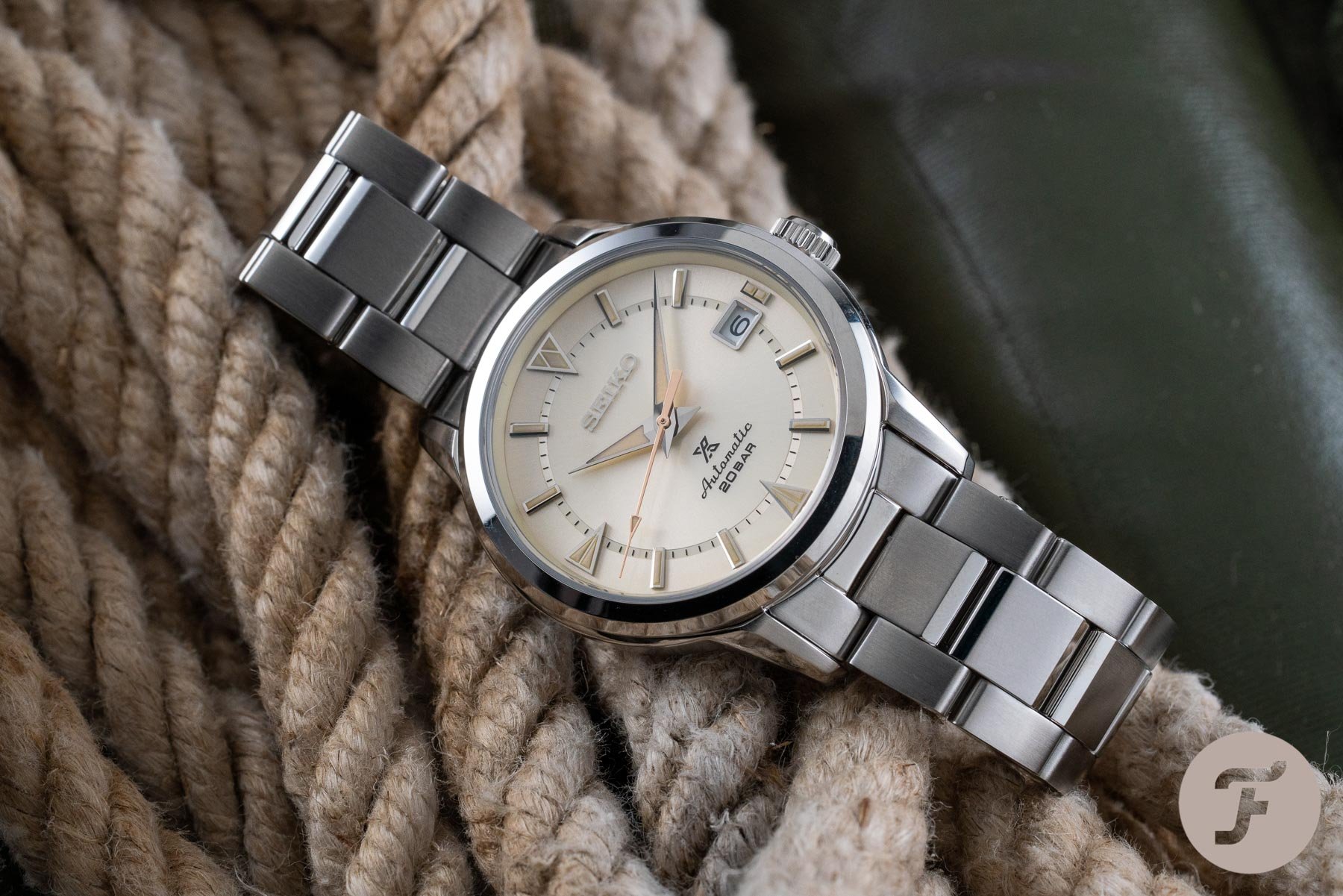 The re-creation of Seiko's first Alpinist watch from 1959. An important  sports watch classic is re-born.