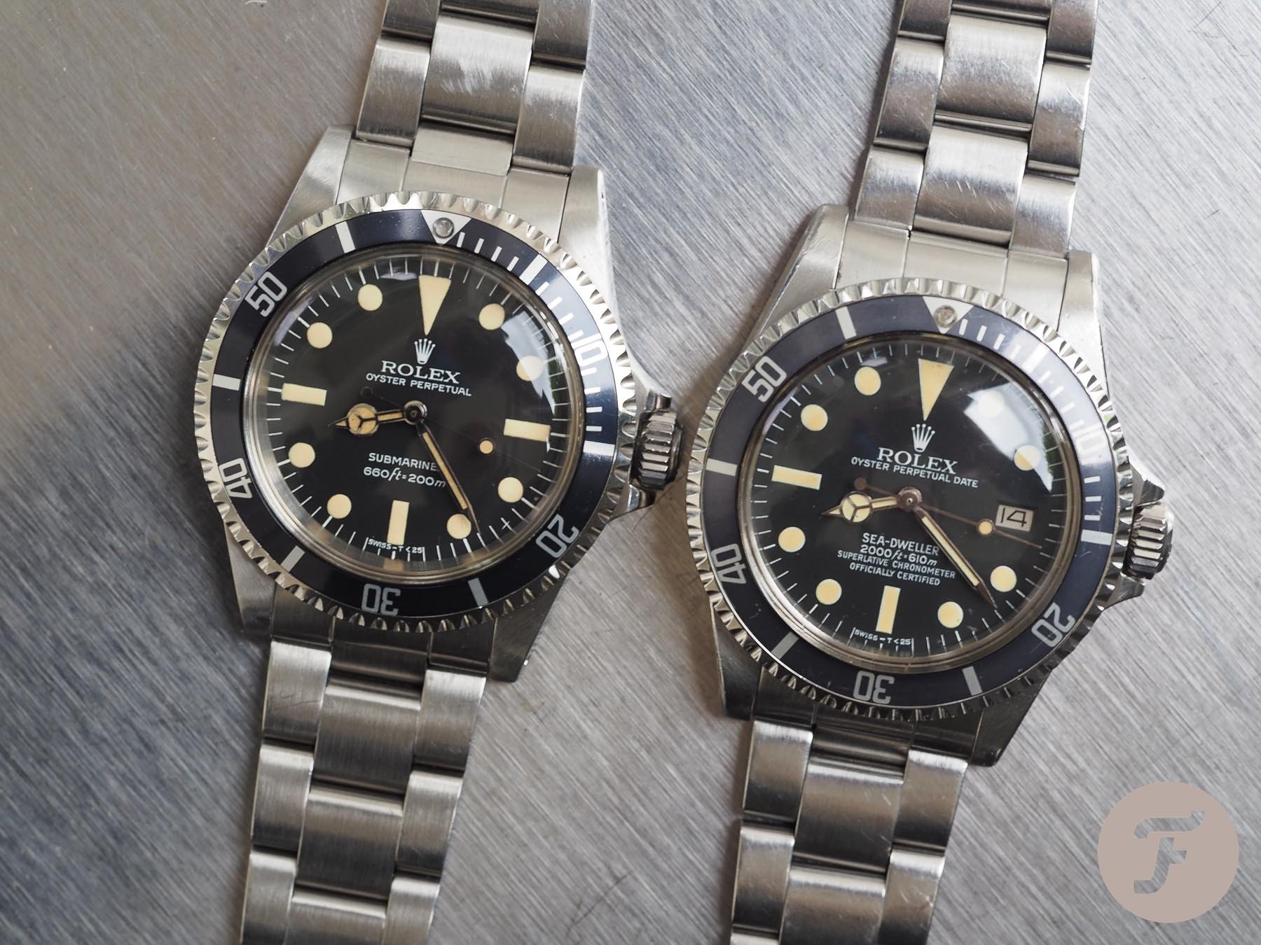 Submariner LV, MK1 MK2 side by side Pics - Rolex Forums - Rolex Watch  Forum