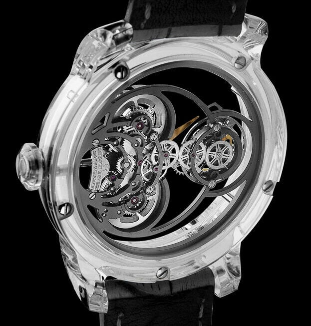 ArtyA Purity Tourbillon Back Black