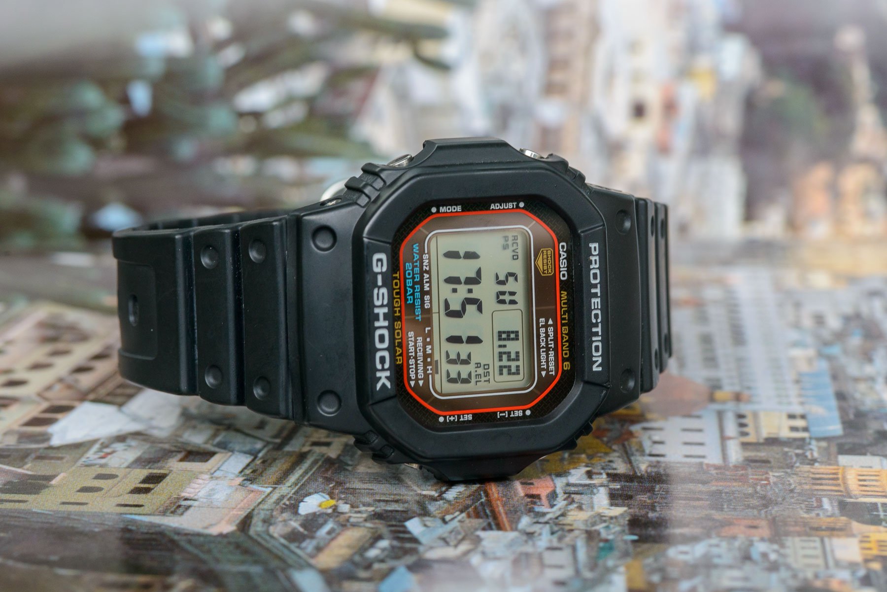 The updated G-Shock Square GW-M5610U with module 3495